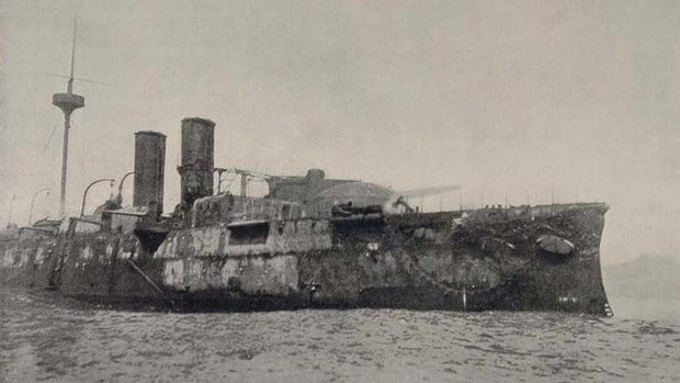 La extraña travesía del barco fantasma español que fue arrasado por el fuego en la Guerra de Cuba