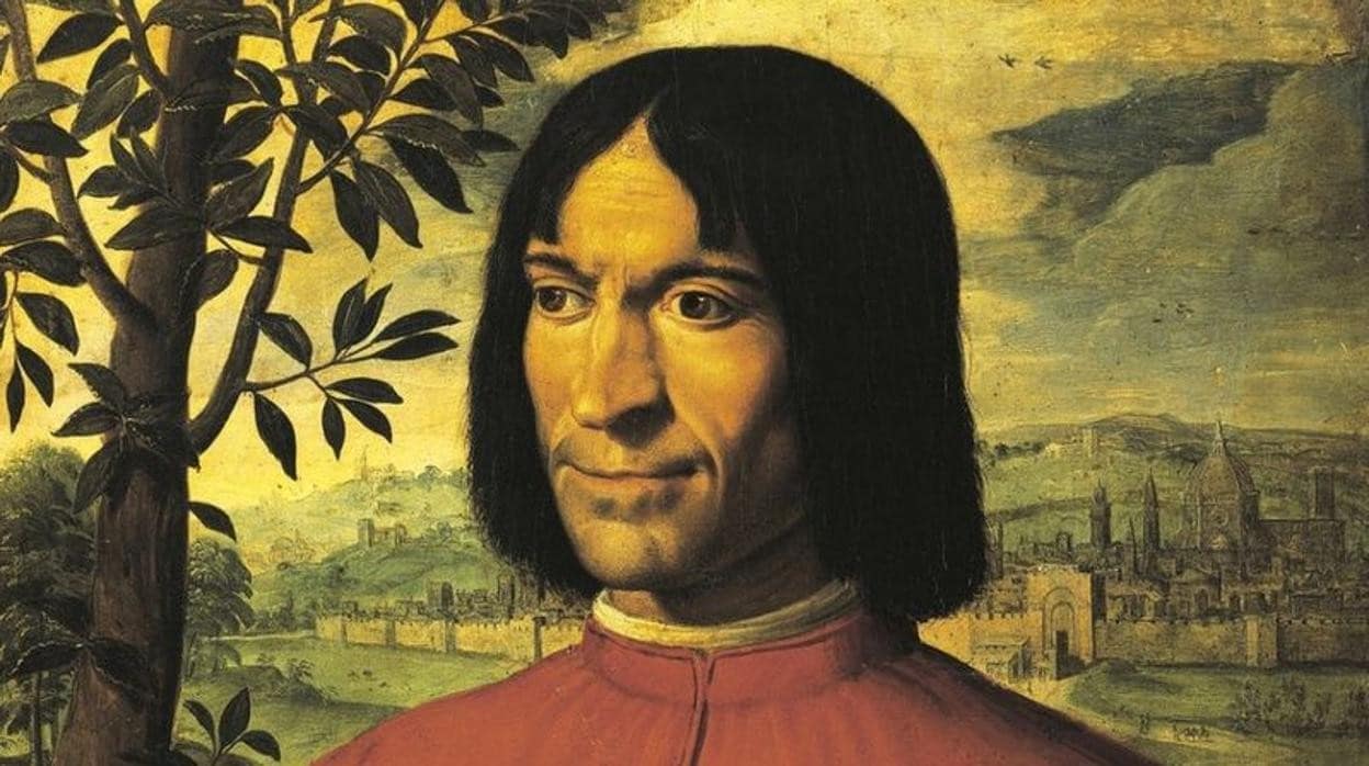 Retrato de Lorenzo el Magnífico, uno de los principales mecenas del Renacimiento.