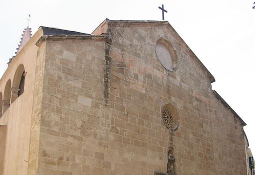 Iglesia de San Francisco, en Alguer, uno de los principales exponentes del gótico aragonés en Cerdeña.