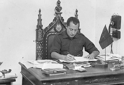 José Antonio Primo de Rivera, en su despechao, en 1933