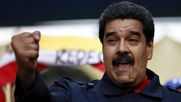 Nicolás Maduro, durante un acto público junto al Consejo Nacional Electoral