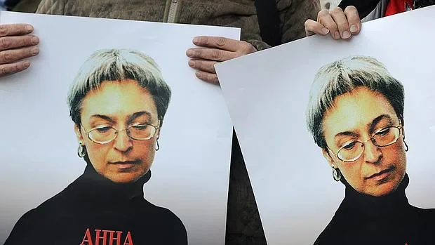 Anna Politkovskaya, periodista de investigación rusa que fue asesinada en 2006