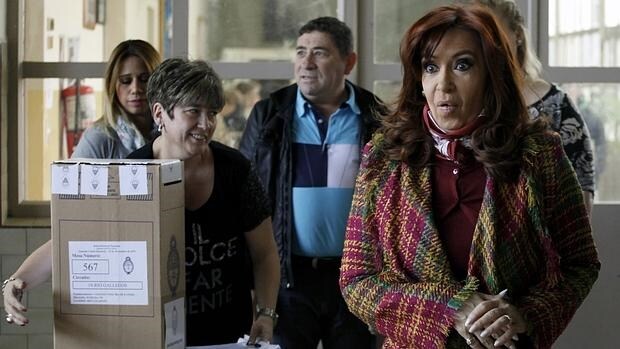 Cristina Fernández de Kirchner votó este domingo en Río Gallegos (Santa Cruz)
