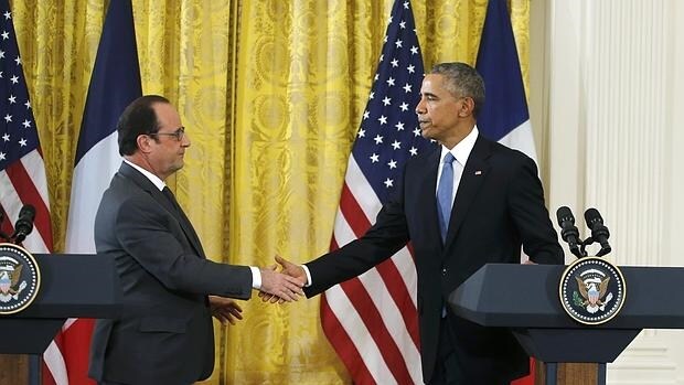 Hollande y Obama anuncian su «unidad» contra Estado Islámico