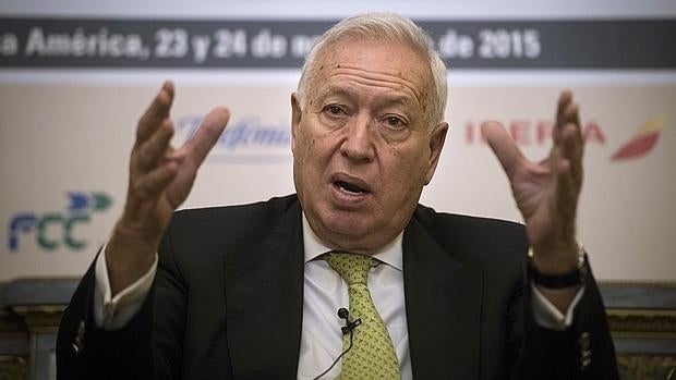 García-Margallo pronunció ayer la conferencia de clausura del XXI Foro de Comunicación Eurolatinoamericano en la Casa de América