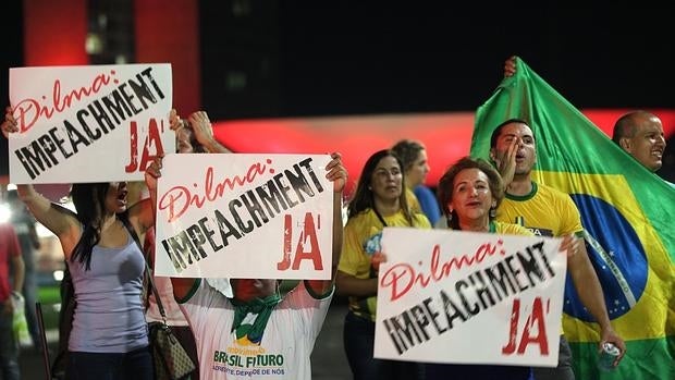 Rousseff y Cunha, dos enemigos políticos en la cuerda floja en Brasil