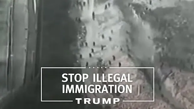 Trump usa imágenes de asaltos a la valla de Melilla como si fuera México