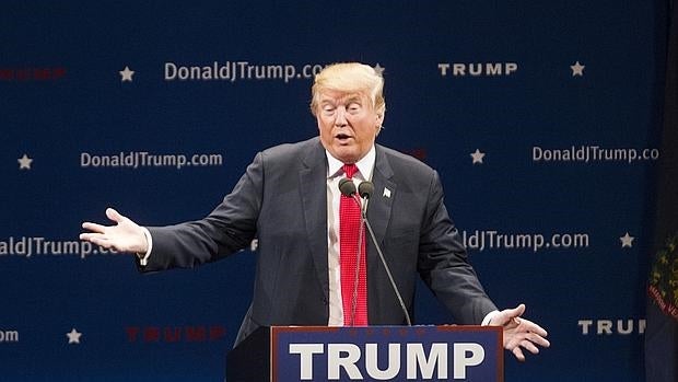 Donald Trump, de campaña en Vermont