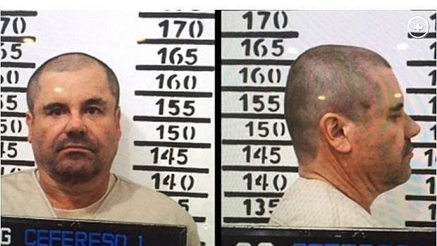 Imágenes de El Chapo, tras ingresar de nuevo en la prisión de alta seguriidad del Altiplano