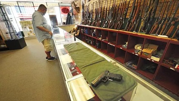 Una tienda de armas en Estados Unidos