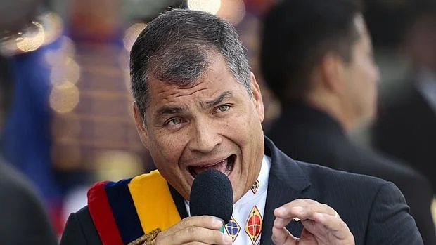 Rafael Correa, presidente de Ecuador, en una imagen de archivo