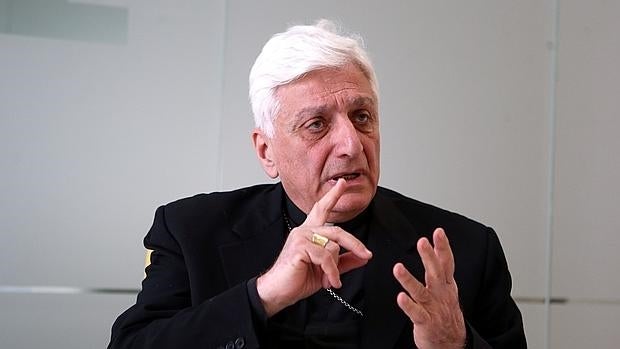 Monseñor Antoine Audo, durante la entrevista ERNESTO AGUDO