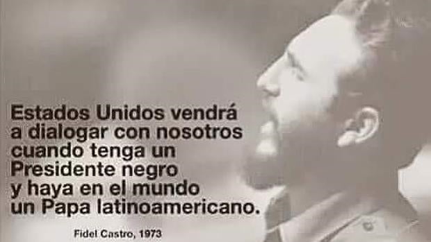 Estas fueron las palabras de Castro que ahora se han cumplido