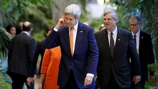 John Kerry, en La Habana