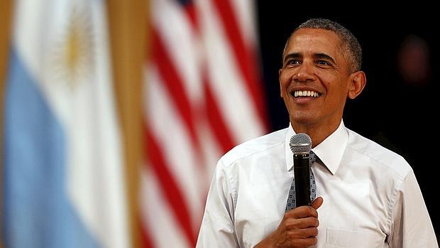 Barack Obama, en el Ayuntamiento de Buenos Aires