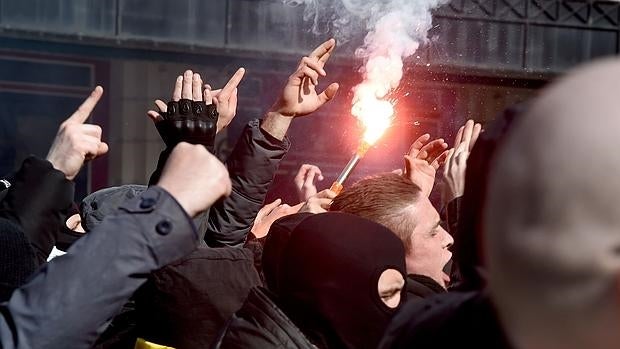 Detienen a una decena de personas de extrema derecha por boicotear el homenaje en Bruselas