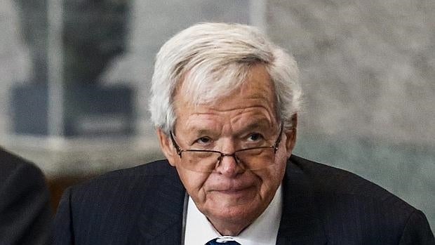 Hastert, en una imagen de 2015