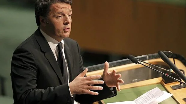 Matteo Renzi, en una reciente visita a la ONU en Nueva York