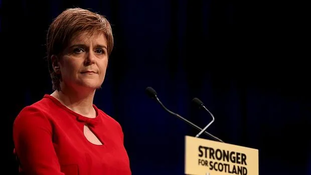 Nicola Sturgeon, primera ministra de Escocia y líder del Partido Nacional Escocés (SNP)