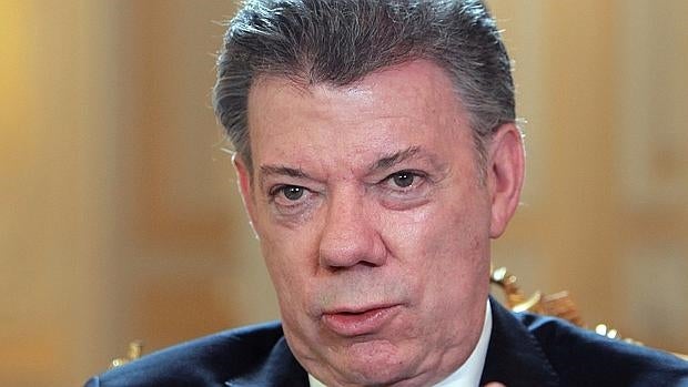 El presidente colombiano, Juan Manuel Santos