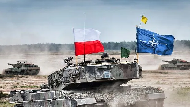 Maniobras de la OTAN en Polonia