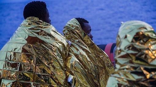 Las refugiados llegan en condiciones inhumanas