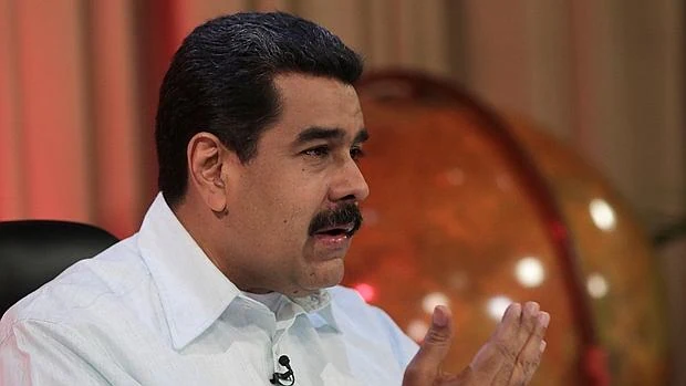 Nicolás Maduro, durante su programa radiotelevisado, este martes en Caracas