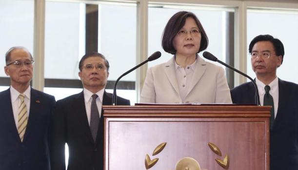 La presidenta de Taiwan, Tsai Ing-Wen