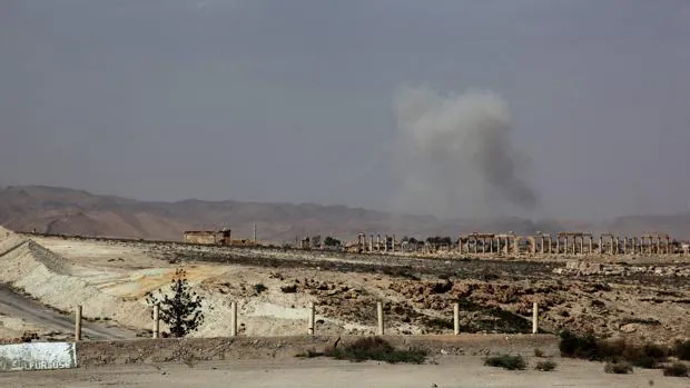 Daesh se apodera de la zona oriental de Palmira por unas horas
