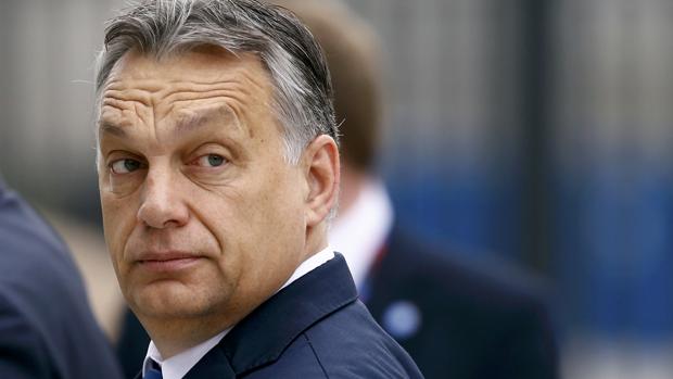 El primer ministro húngaro, Viktor Orban, llega a la cumbre de la OTAN en Varsovia