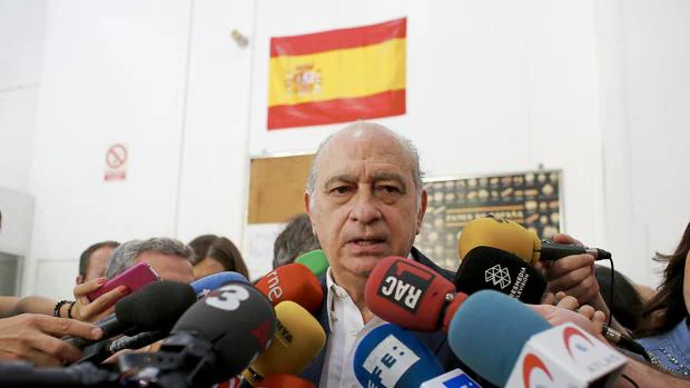 El Ministro del Interior en funciones, Jorge Fernández Díaz