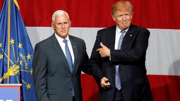 Mike Pence y Donald Trump