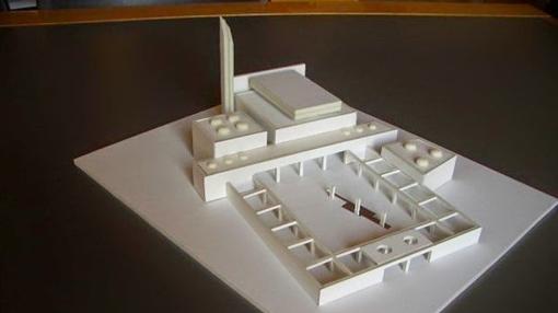 Maqueta de la mezquita