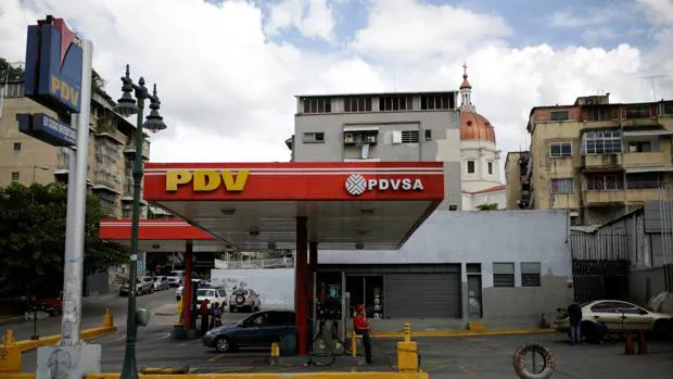 Una gasolinera de la compañía pública PDVSA en Caracas el pasado 10 de agosto