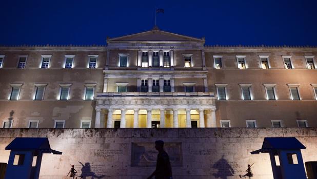 El Parlamento griego, donde se dio luz verde a las medidas