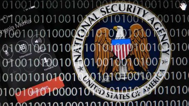 El logotipo de la Agencia de Seguridad Nacional de los Estados Unidos (NSA)