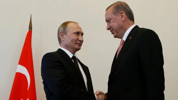 Putin y Erdogan, en su reunión de agosto