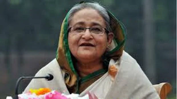La primera ministra Sheikh Hasina