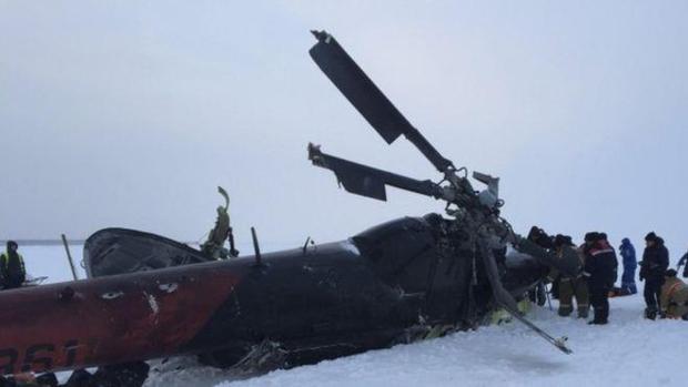 Diecinueve muertos y tres heridos en un accidente de helicóptero en Rusia