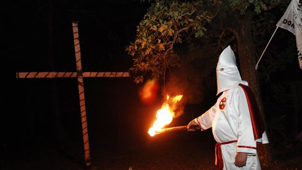 Imagen de archivo de una celebración del Ku Klux Klan