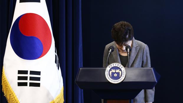 La presidenta de Corea del Sur pone su cargo a disposición del Parlamento