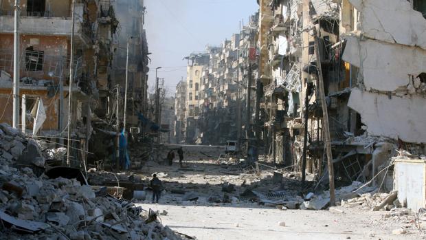 El barrio de Tariq al Bab, al noreste de Alepo, el pasado mes de noviembre