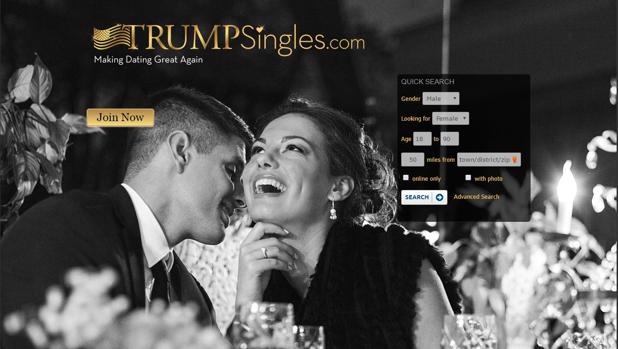 Trump Singles, la página de citas para los seguidores del presidente electo de Estados Unidos