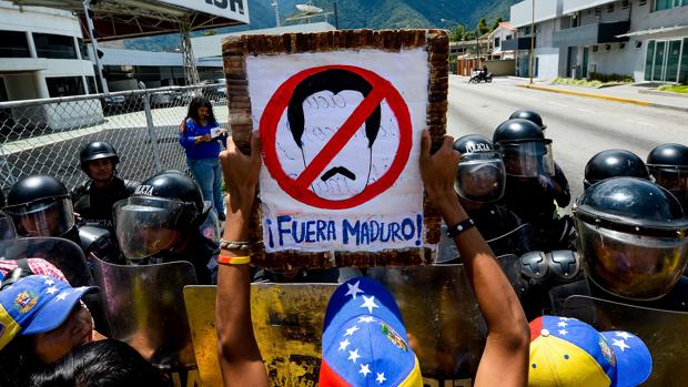 Una manifestación en Venezuela celebrada el pasado mes de septiembre