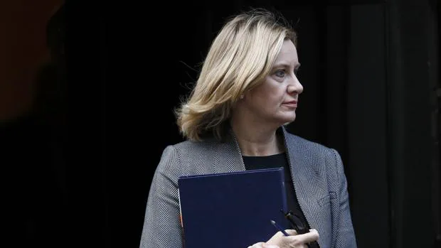 Amber Rudd, ministra de Interior británica