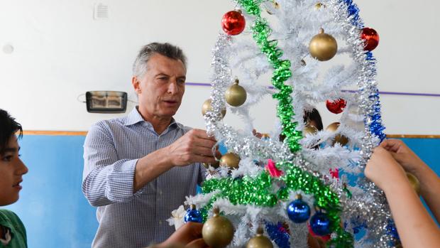 Fotografía cedida por la Presidencia de Argentina del mandatario Mauricio Macri