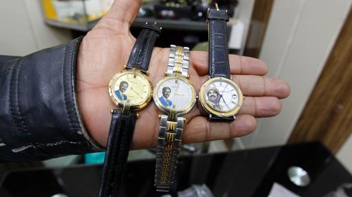 Relojes con la imagen de Sadam Husein