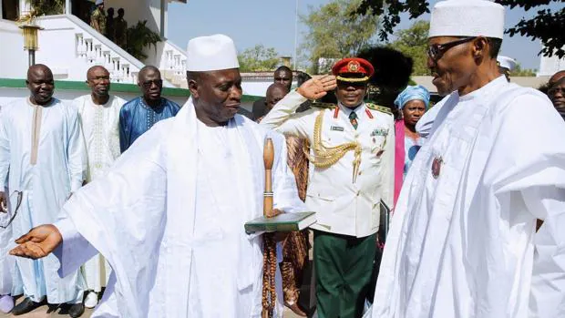 El nuevo presidente de Gambia anuncia la salida del poder de Yahya Jammeh