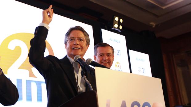 Lasso, candidato opositor: «Hay segunda vuelta electoral en Ecuador»