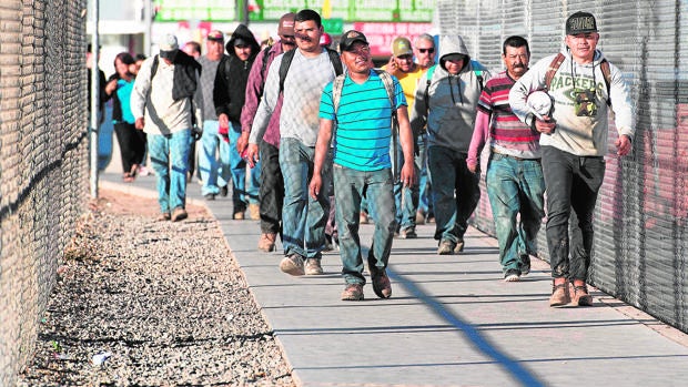 México teme verse abocado a levantar campos de refugiados en la frontera
